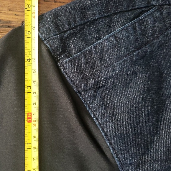 Women's Dark Denim Maternity Shorts Size 4M - Picture 6 of 8